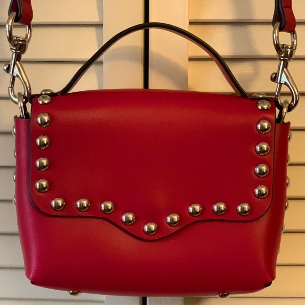 REBECCA MINKOFF “NEW” LEATHER SHOULDER BAG